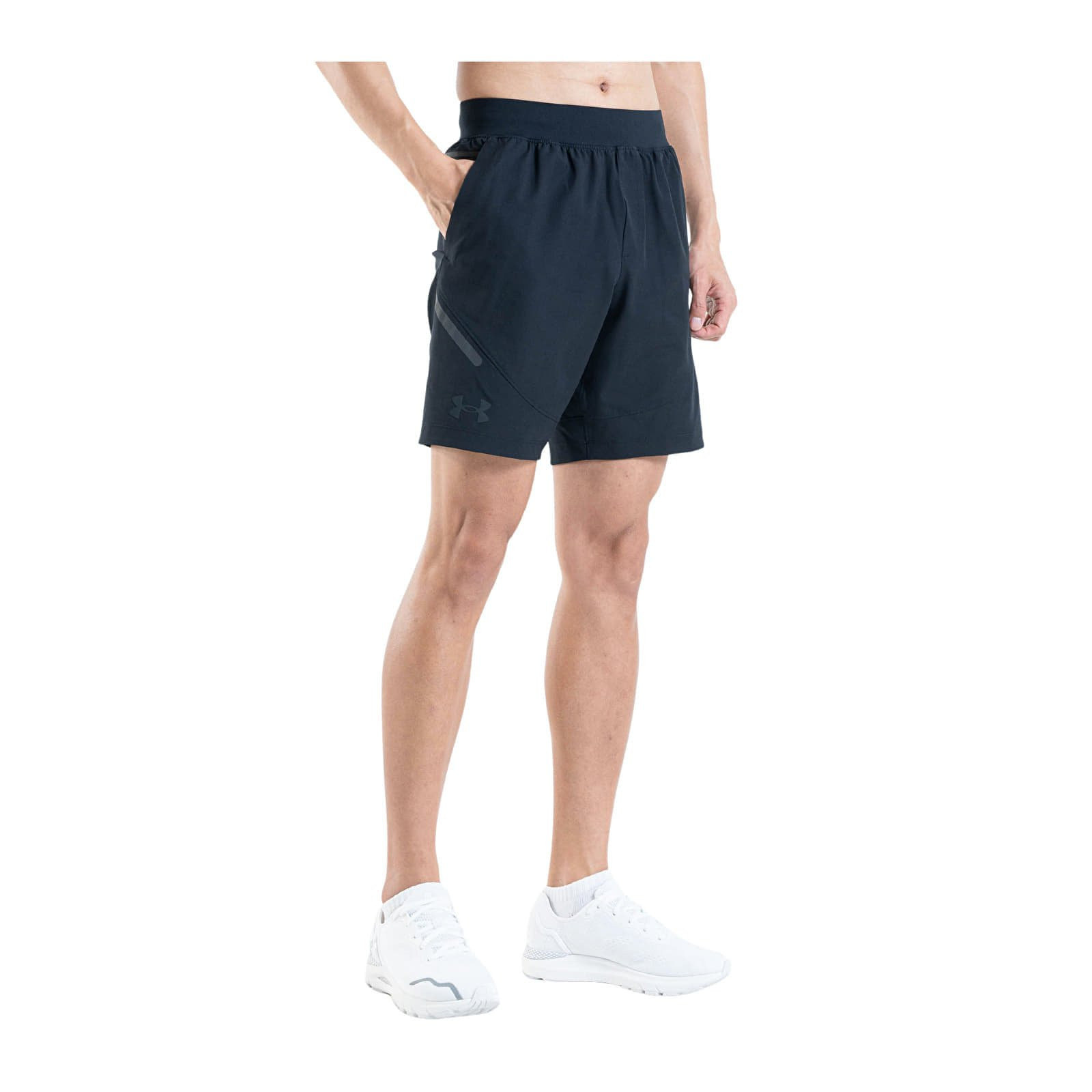 Šortky Under Armour Unstoppable Shorts Black/ White S