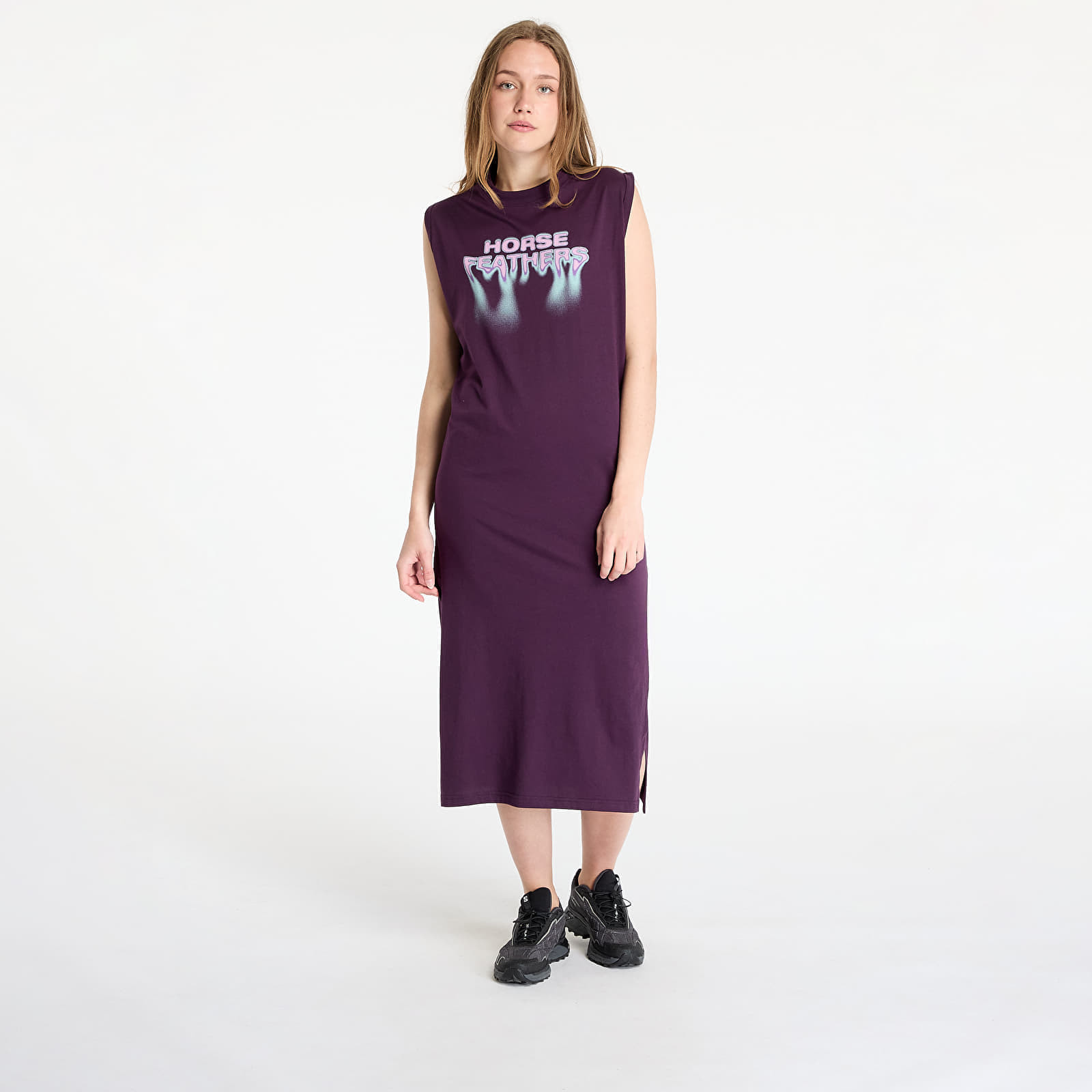 Horsefeathers Mary Dress Blackberry XS