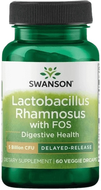 Swanson lactobacillus rhamnosus 5 miliard cfu 60 rostlinných kapsúl