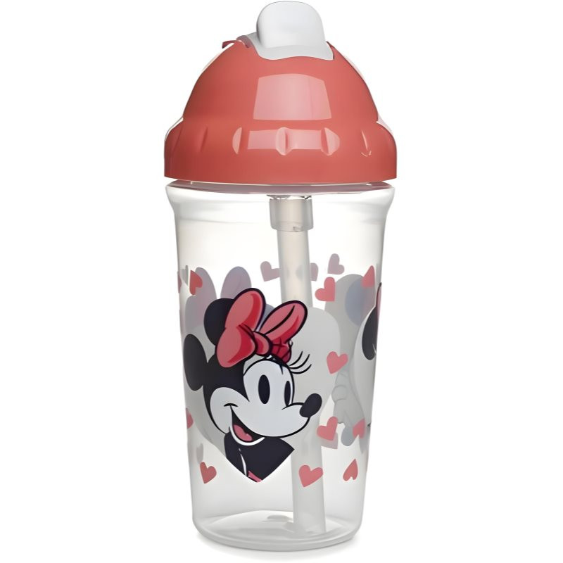 Thermobaby Straw Cup hrnček s rúrkou Minnie 295 ml
