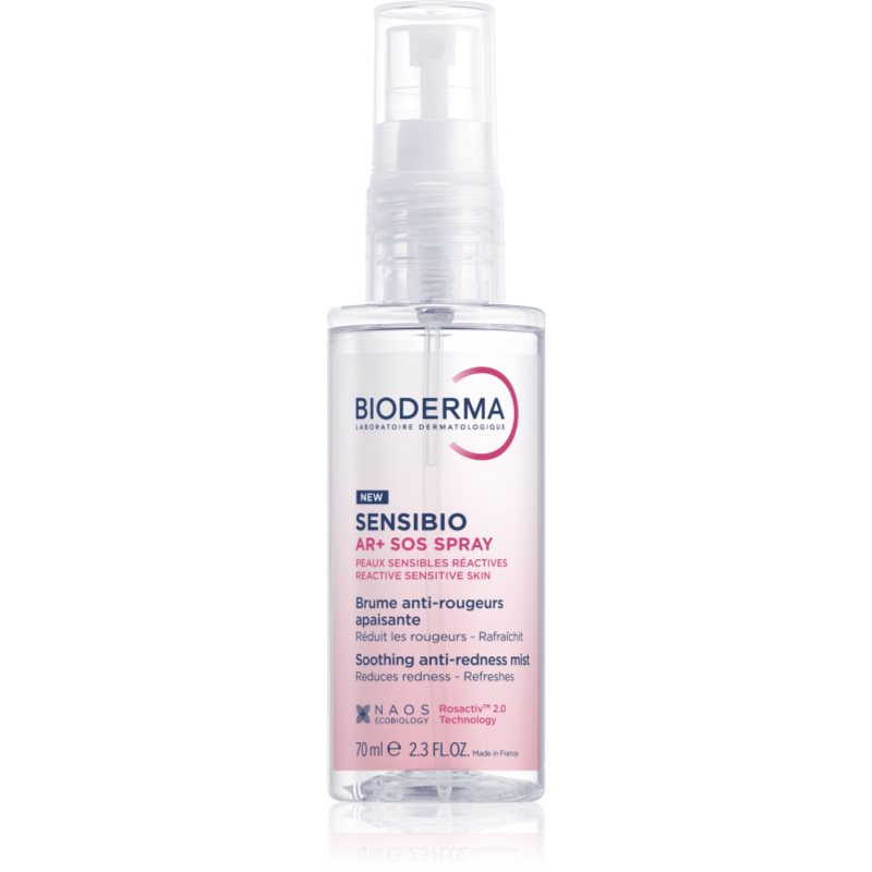 Bioderma Sensibio AR+ SOS Spray upokojujúci sprej proti začervenaniu pleti 70 ml