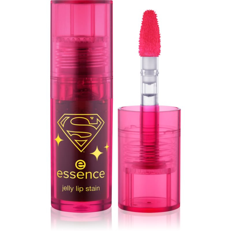 essence Superman farba na pery s gélovou textúrou odtieň 01 Wham! 4 g