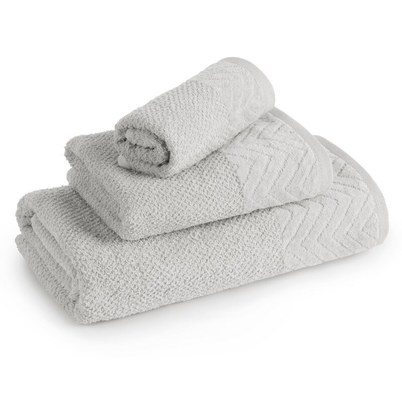 ArtFir Osuška LOREN | strieborná 70 x 140 cm