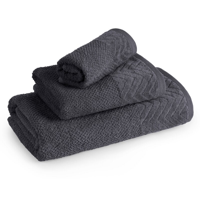 ArtFir Osuška LOREN | grafit 70 x 140 cm