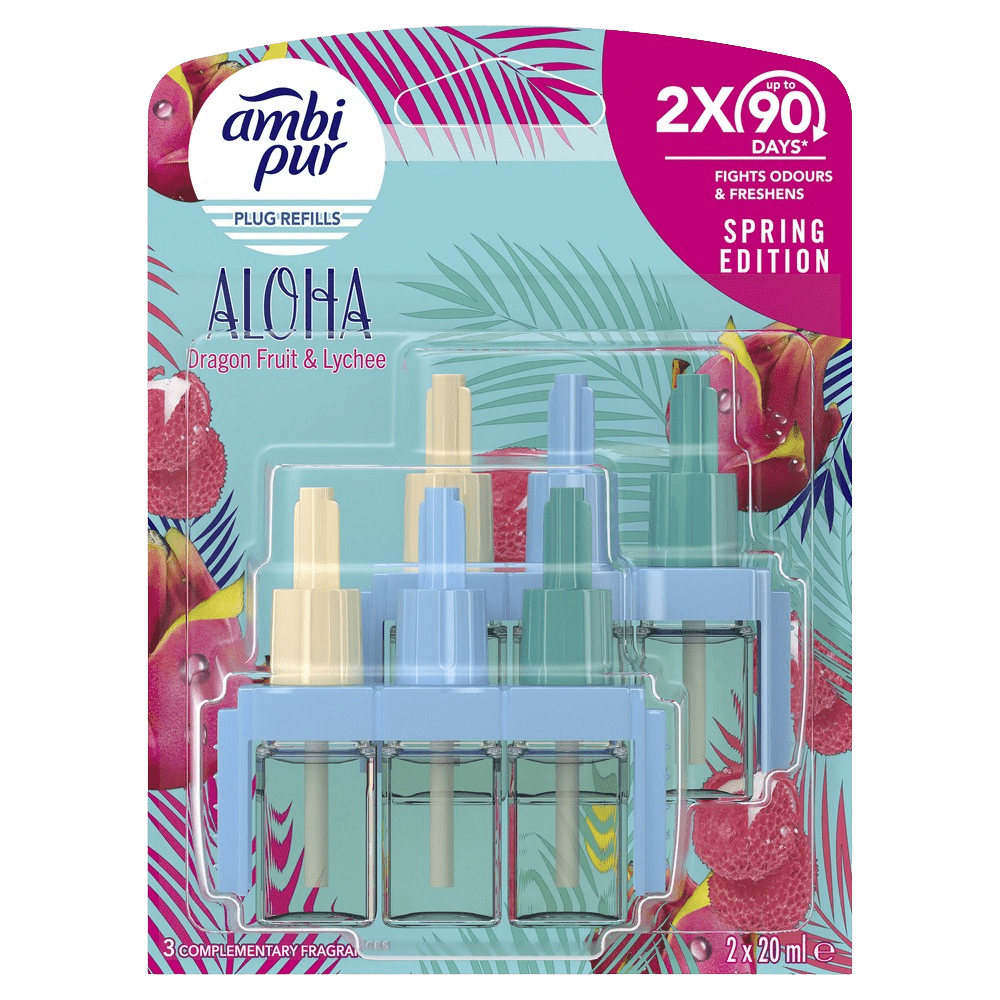AMBIPUR 3Volution, Aloha, Náhradná náplň do osviežovača vzduchu 2 x 20 ml