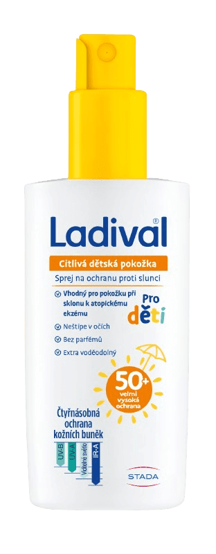 LADIVAL detská citlivá pokožka sprej OF50+ 200 ml