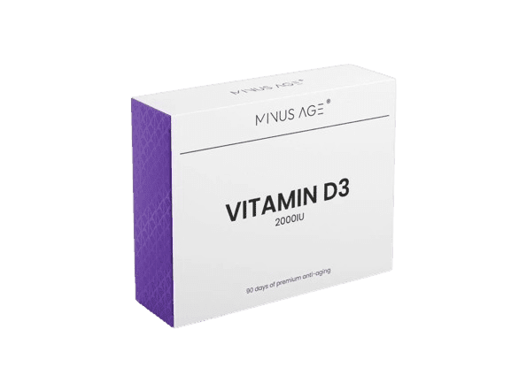 MINUS AGE Vitamin D3, 90 kapsúl