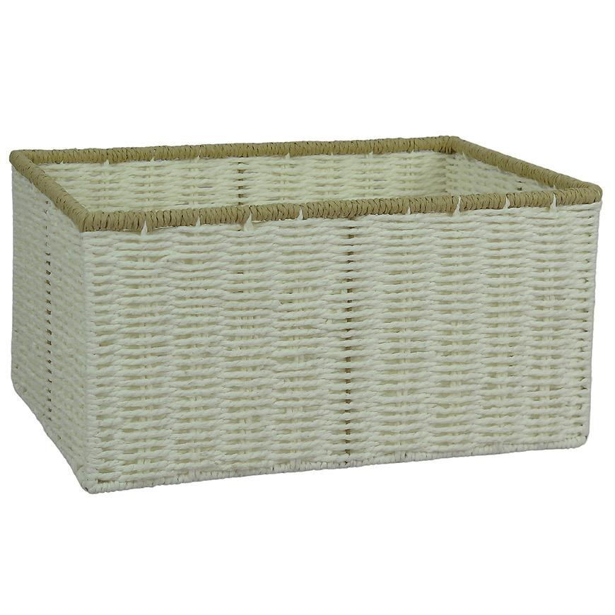 Košík svetlohnedý l 40x30 h20