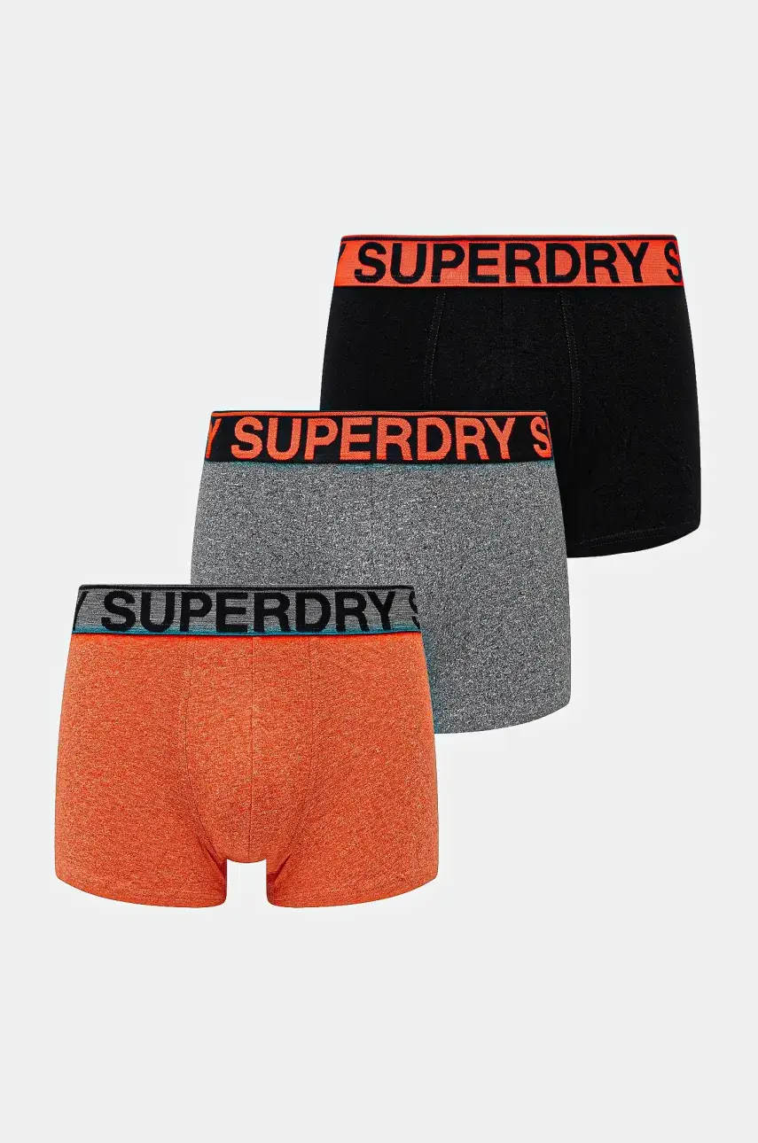Boxerky Superdry 3-pak pánske, viac farieb, M3110450B-1MZ
