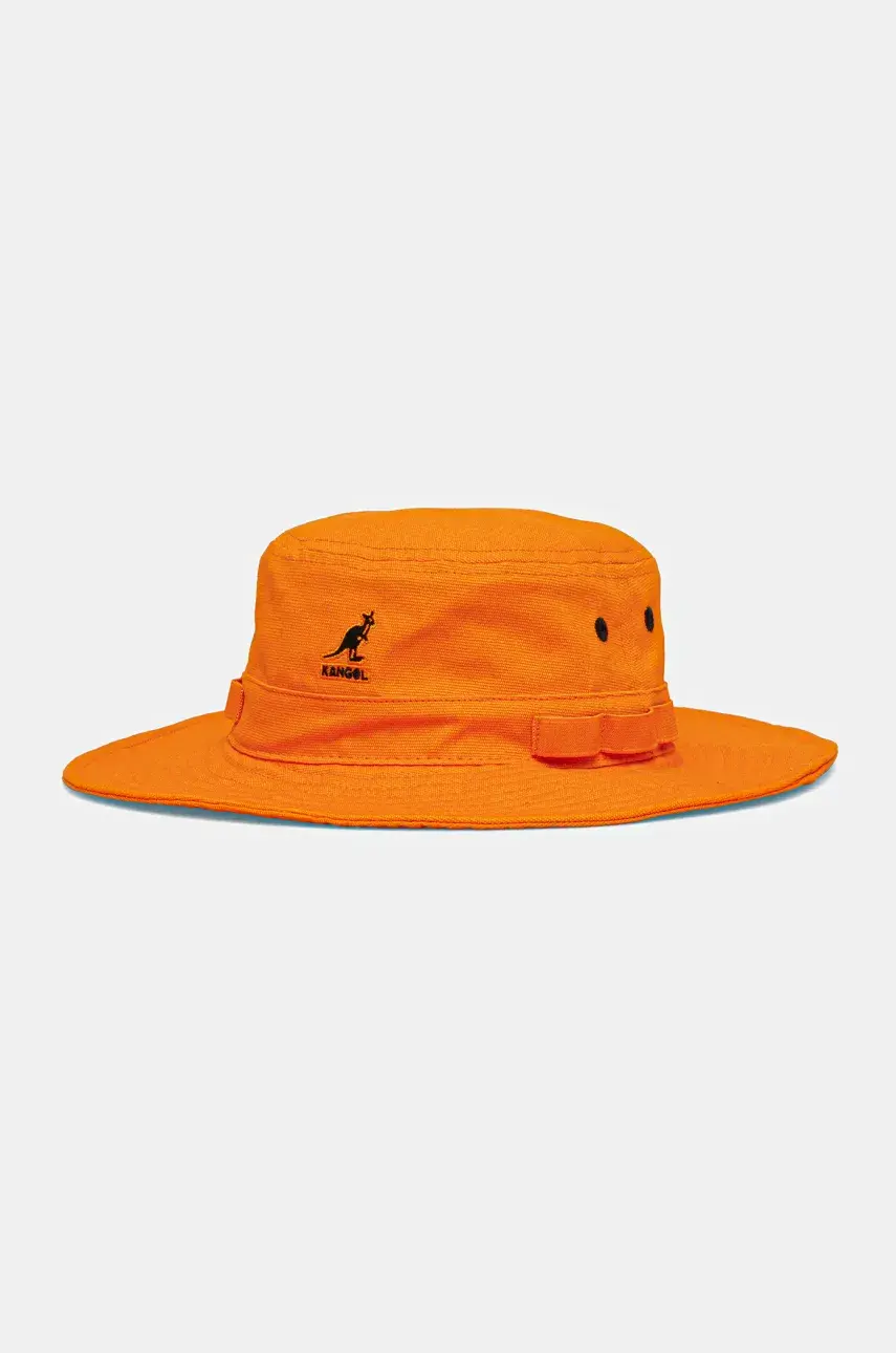 Bavlnený klobúk Kangol UTILITY CORDS JUNGLE oranžová farba, bavlnené, K5302.EK801