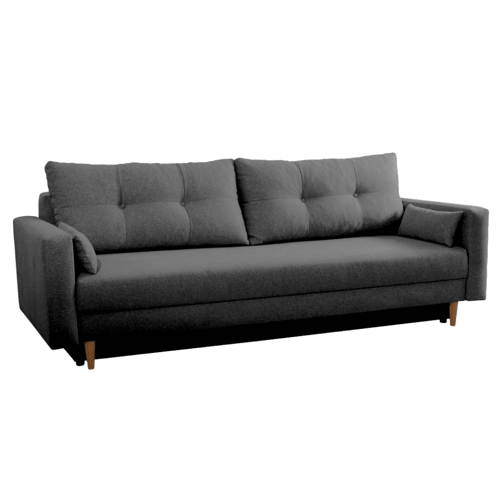 Rozkladacia pohovka, sivá, BONYK