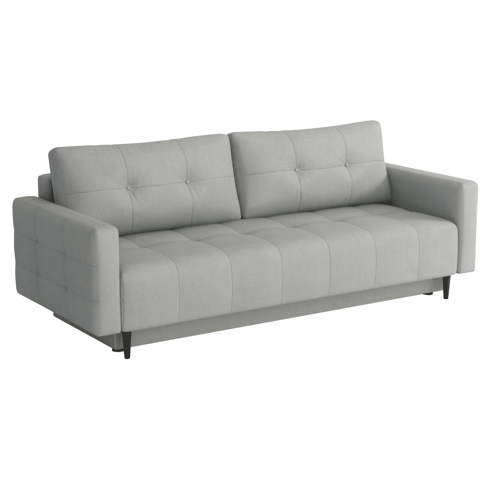 Rozkladacia pohovka, svetlosivá, DORY