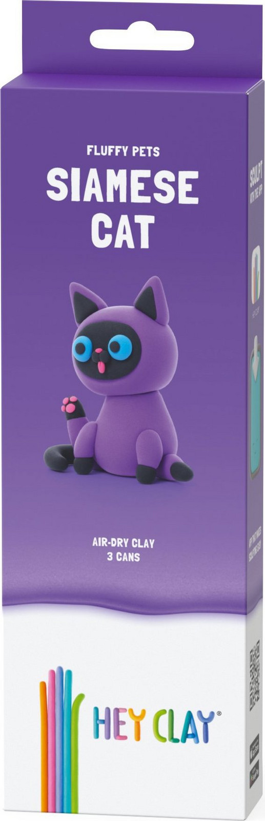Hey Clay Chlpaté zvieratká Siamská mačka