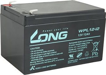 Long baterie 12V 12Ah F2 LongLife 9 let (WPL12-12)