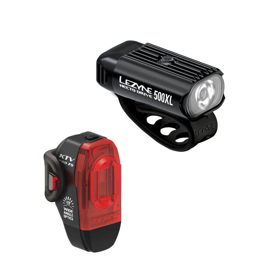 Lezyne Hecto Drive 500Xl/Ktv Drive Pro+ Pair