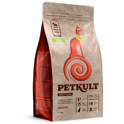 Petkult Cat Indoor Lamb - 2kg