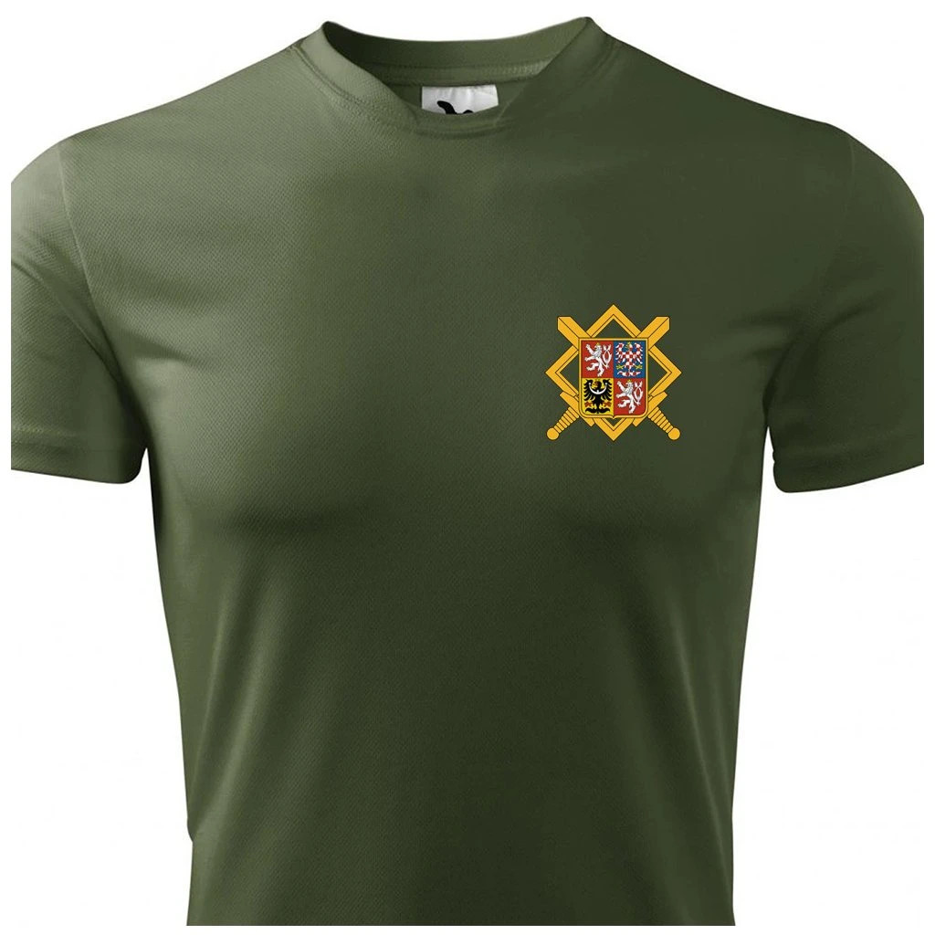 Tričko funkčné Striker znak AČR - olivové, M