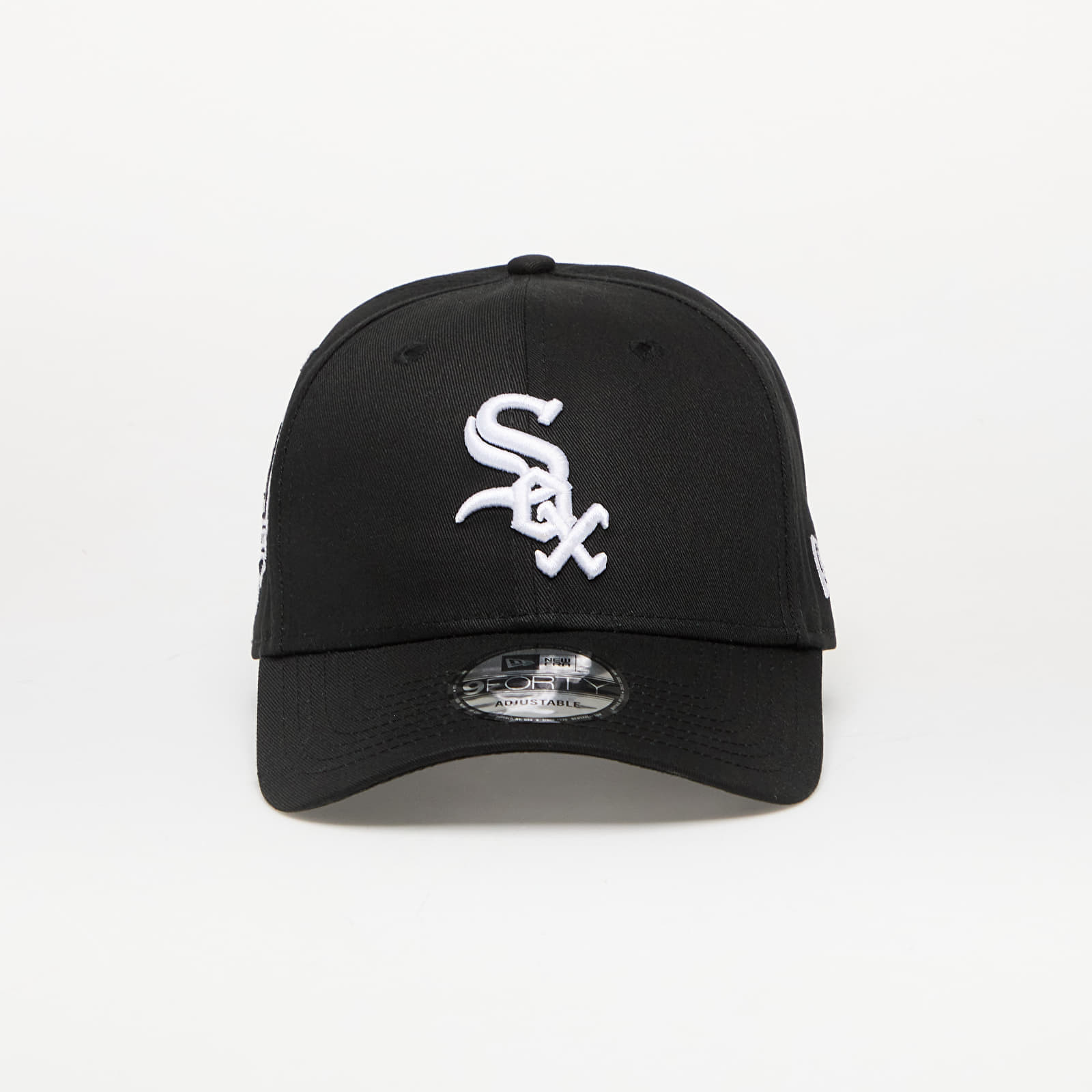 Šiltovka New Era Chicago White Sox 9FORTY Side Patch Adjustable Cap Black Universal