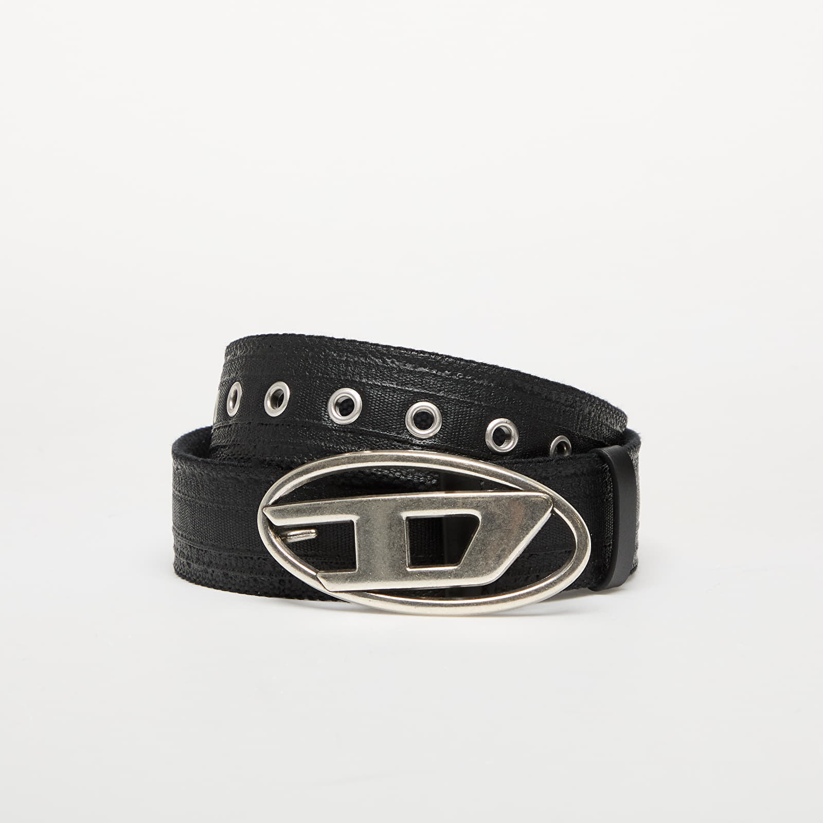 Opasok Diesel Oval D Logo B-1Dr Tape Belt Black 105