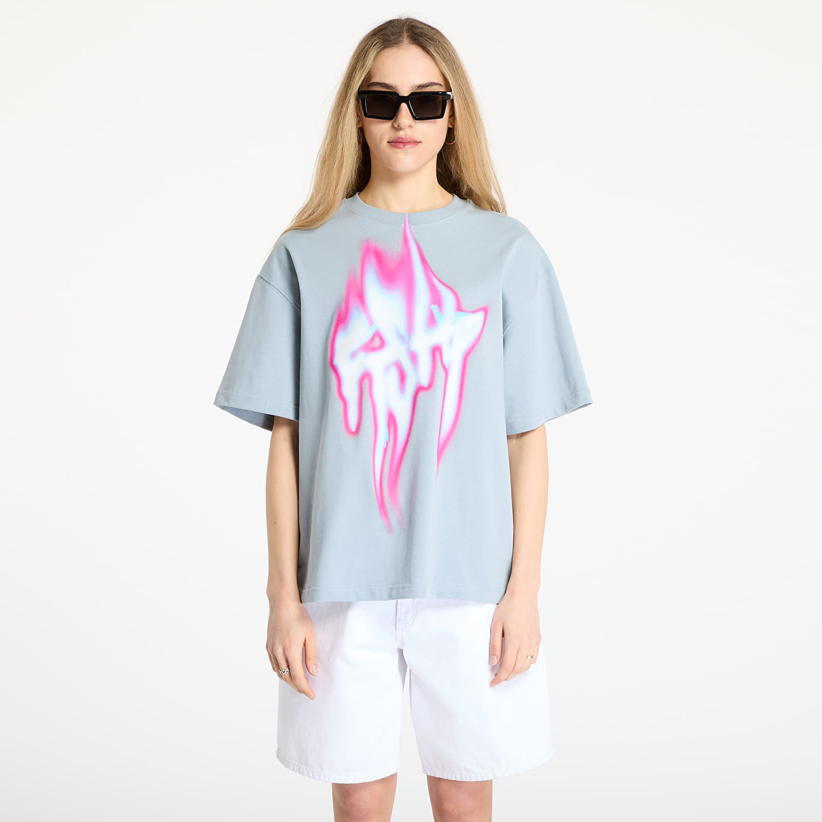Tričko FTSHP Walking Art II. T-Shirt UNISEX Fire Cloud Blue XS
