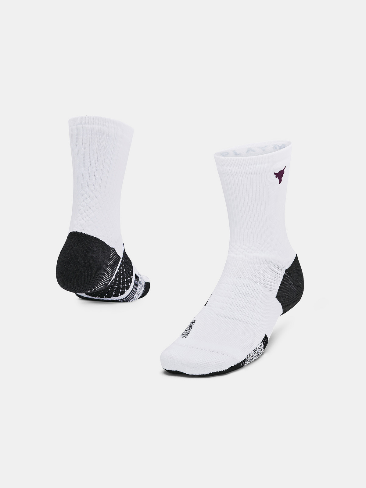 Under Armour Socks UA P Rock AD Plymker 1pk Mid-WHT - unisex