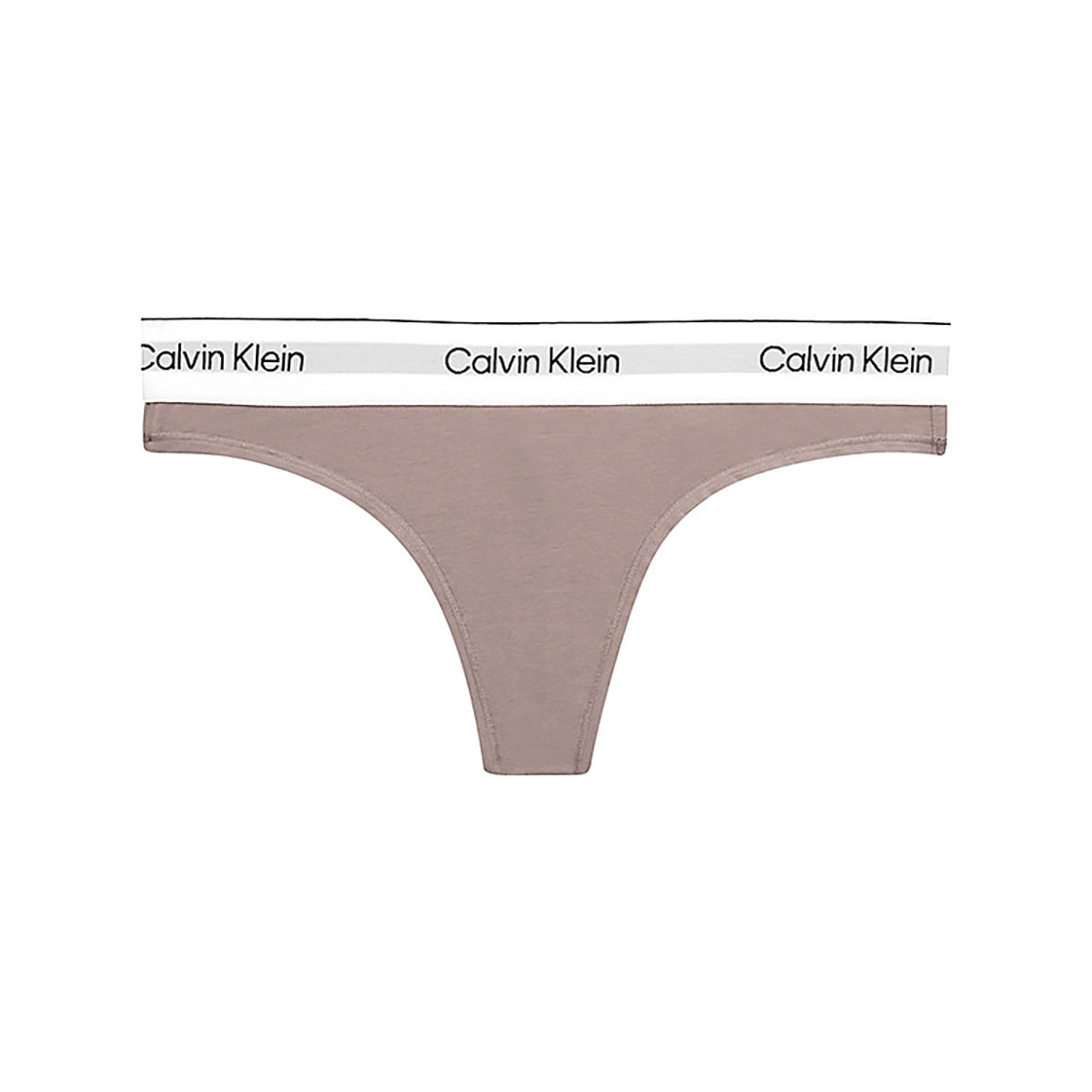 Dámske tangá Modern Cotton Nat QF7050E-5R4 - Calvin Klein L
