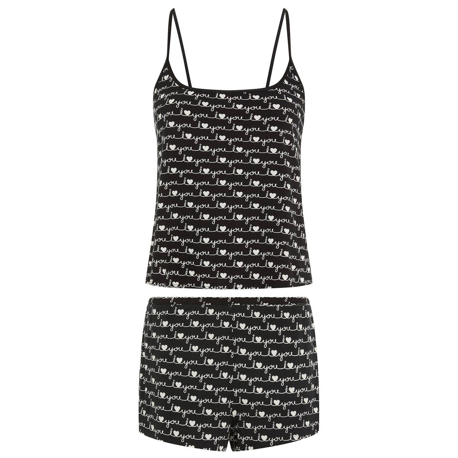 Dámsky pyžamový komplet QS6720E-X65 - Calvin Klein XS