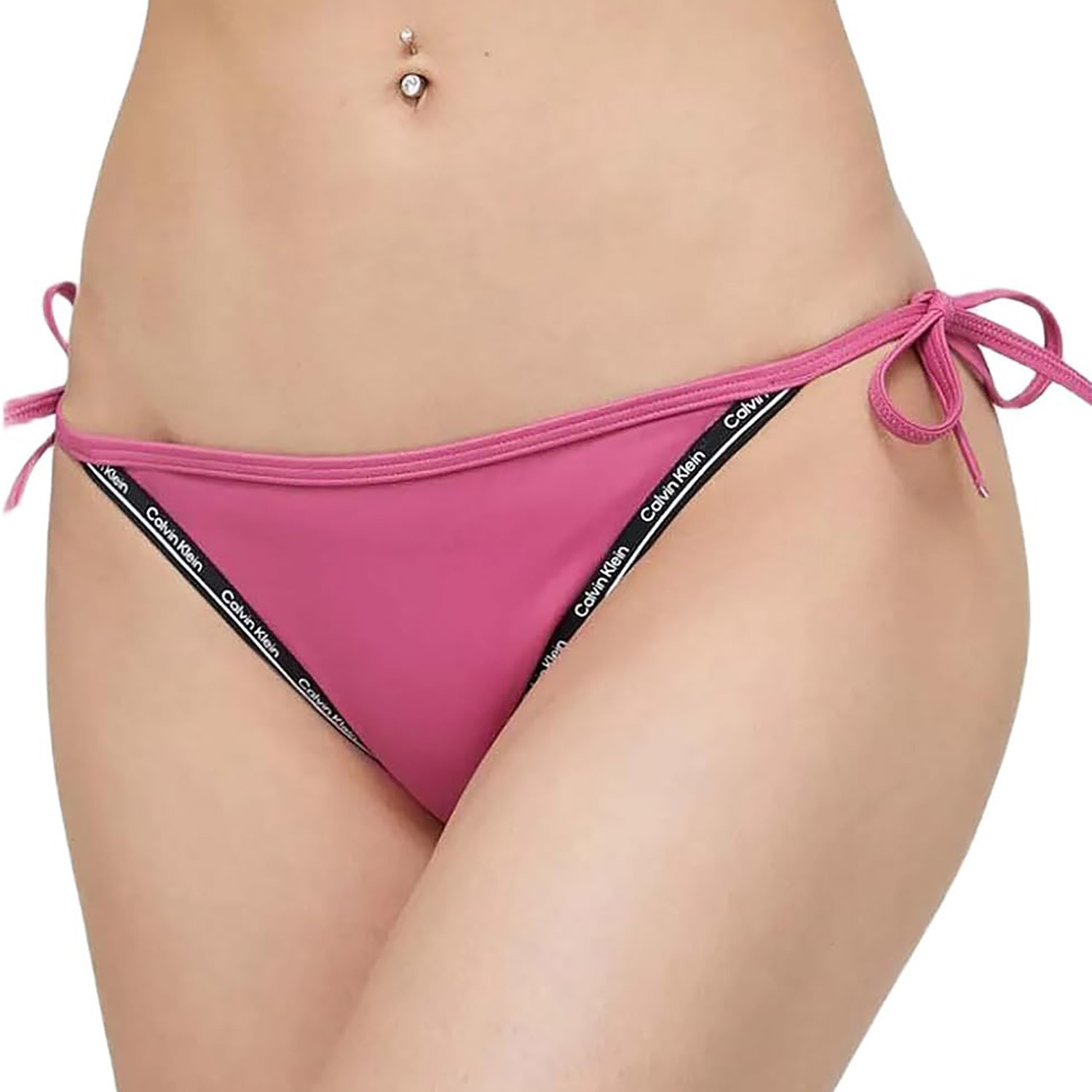 Dámske plavky s logom Core KW0KW01992-VUX - Calvin Klein S