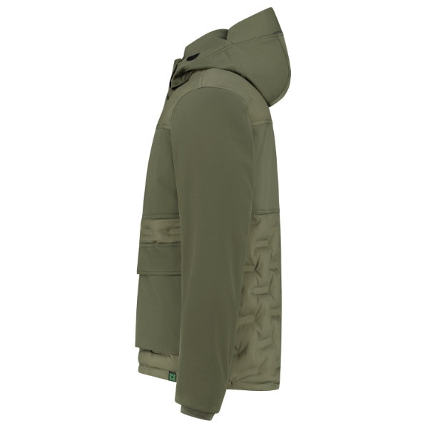 Puffer Jacket Opätovné nosenie bundy unisex army M