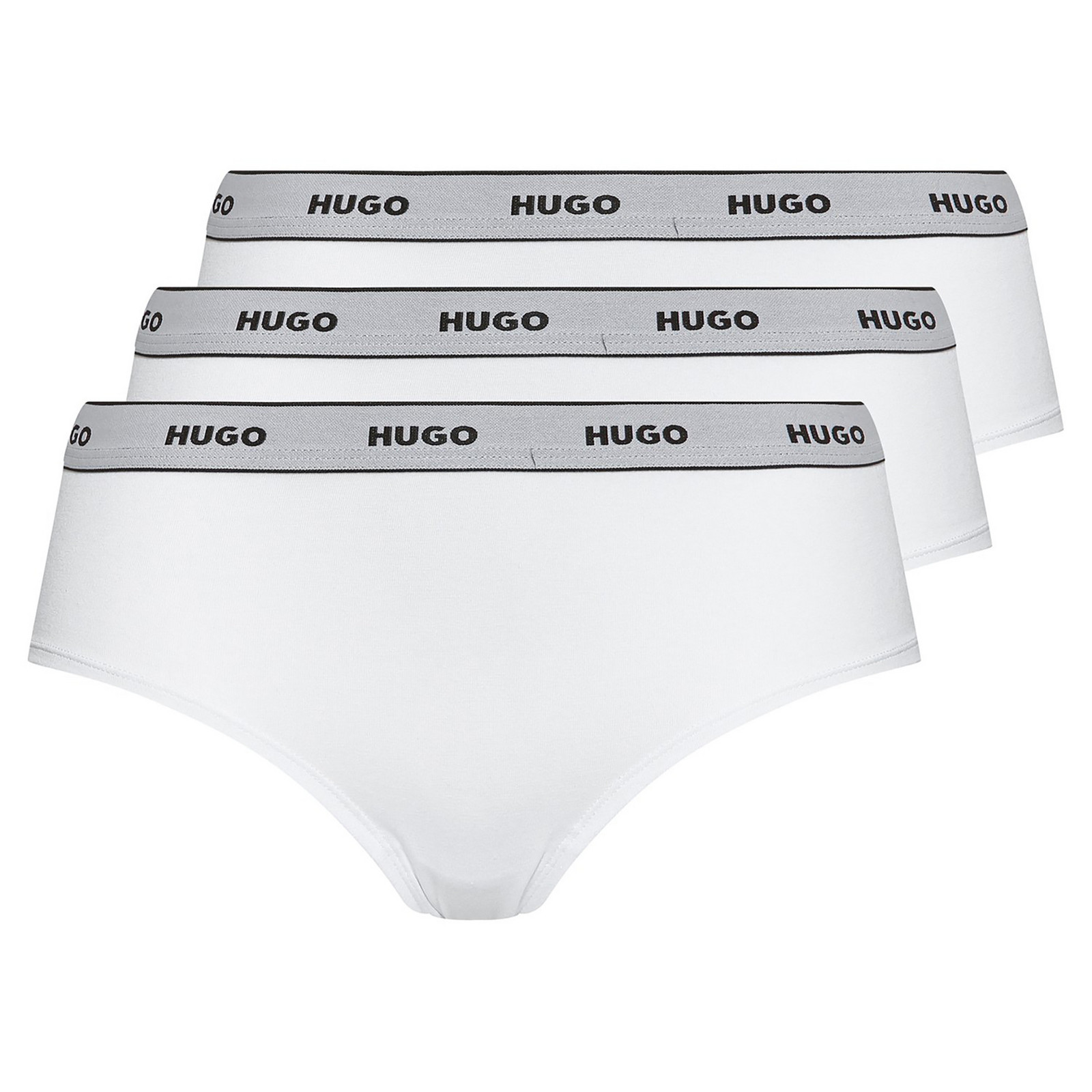 Dámske nohavičky BOSS 3Pack Hipster 50469658-100 - HUGO M