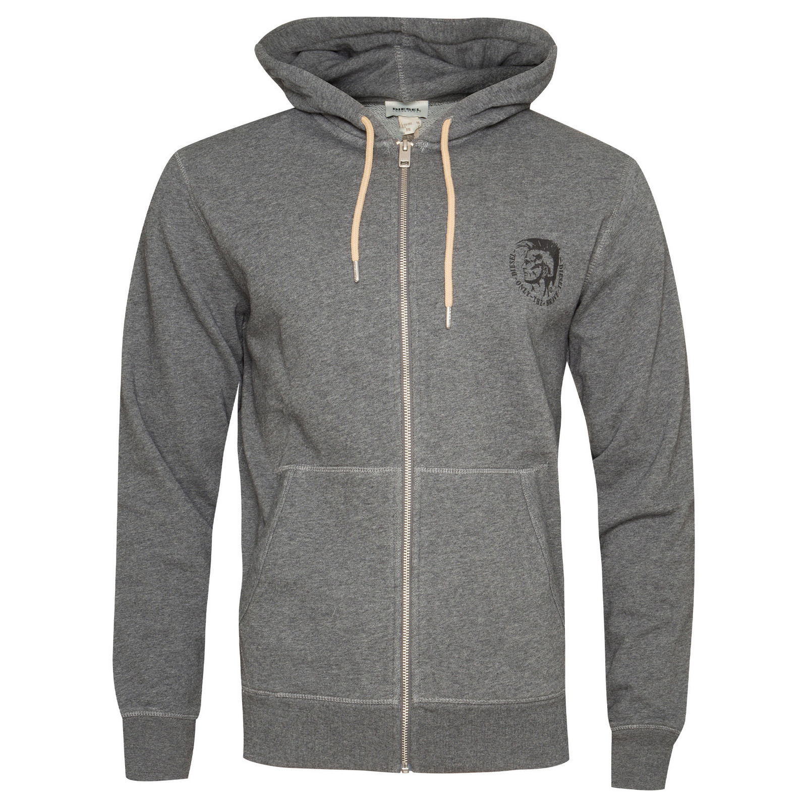 Pánska mikina na zips 00SE8M-0CAND-96K - Diesel M