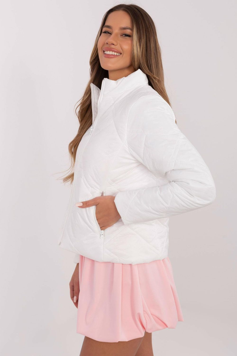 MI KR bunda 88630.60P biela jedna velikost