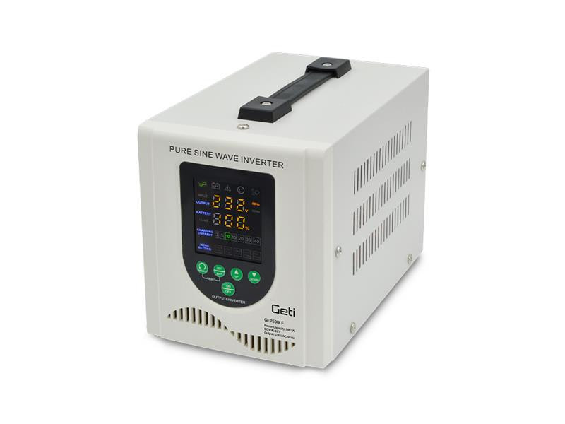 Zdroj záložný GETI GEP500LF sinus 500W (800VA)