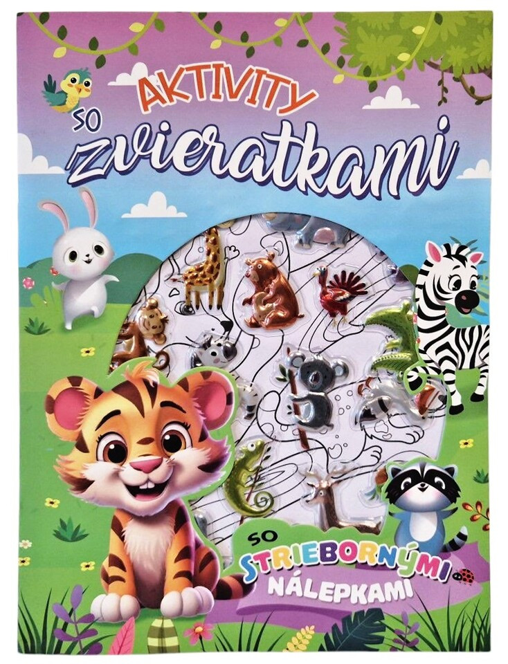 Aktivity so zvieratkami a nálepky
