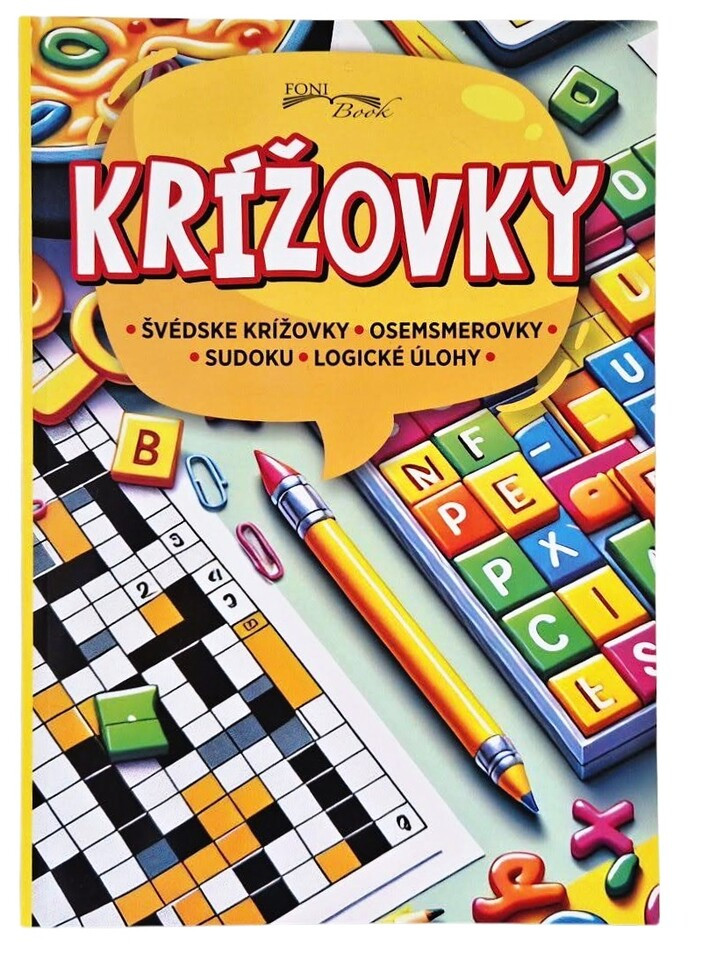 Krížovky, osemsmerovky, sudoku, logické úlohy