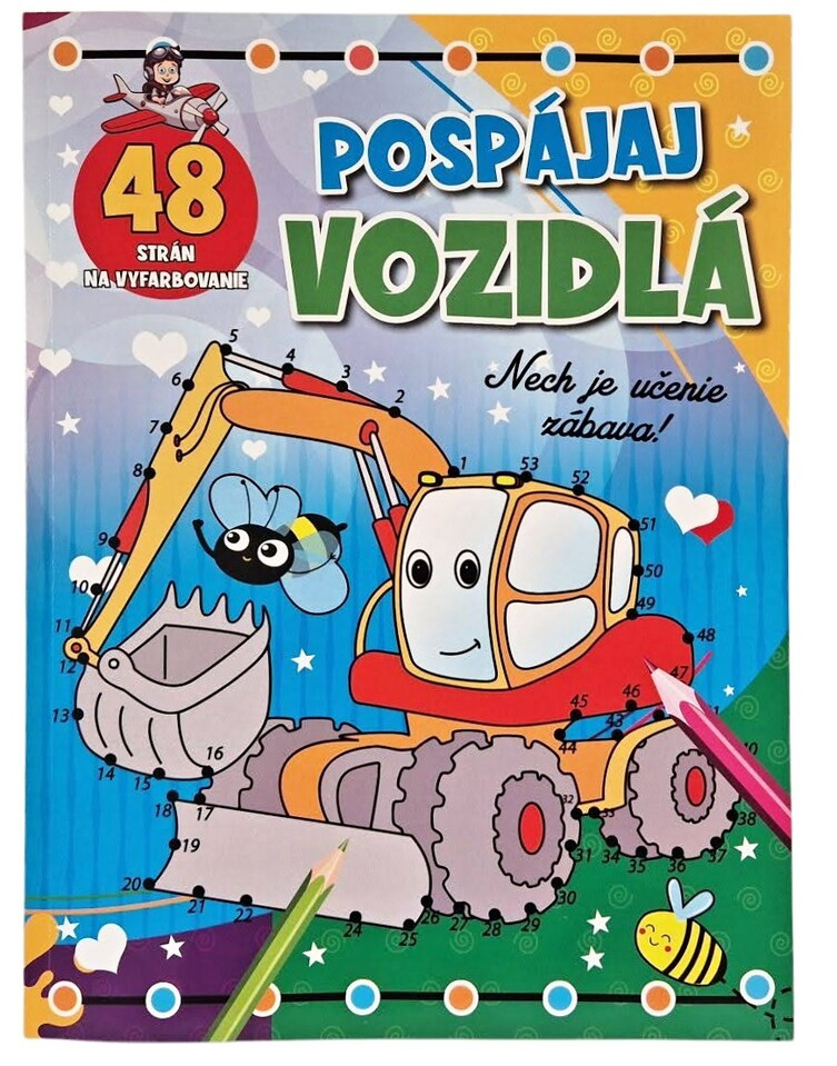 Pospájaj vozidlá a vyfarbi - aktivity