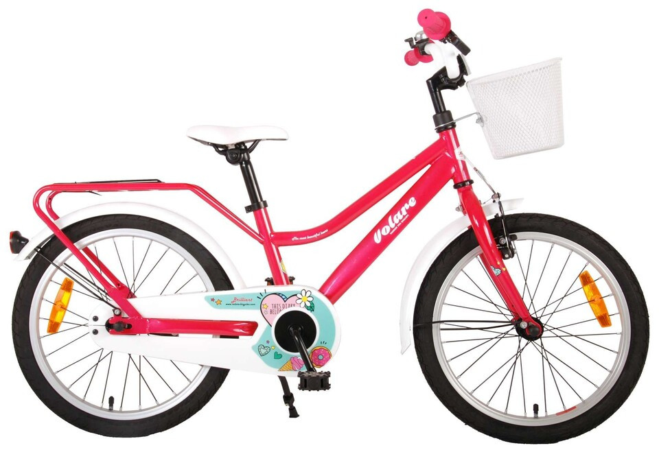 Volare Brilliant ružový bicykel 18