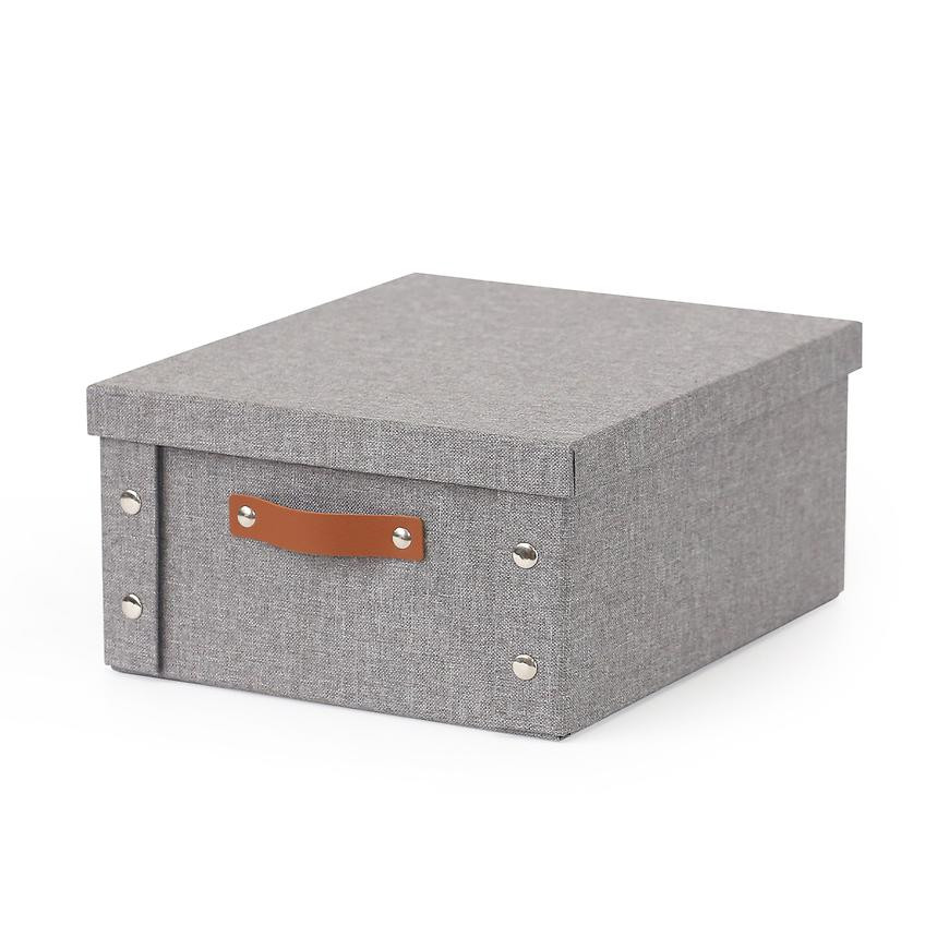 Skladací košík so západkami m sivý