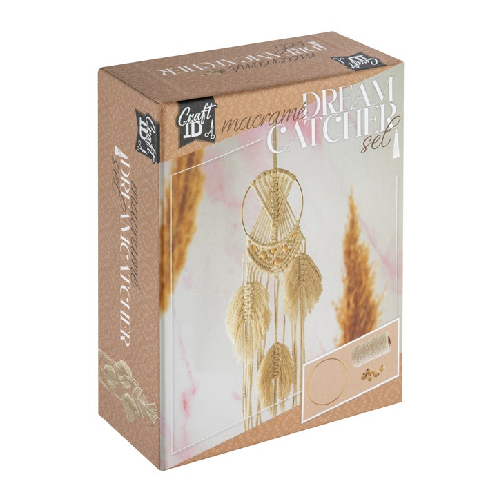 Sada na macramé Lapač snov pierka