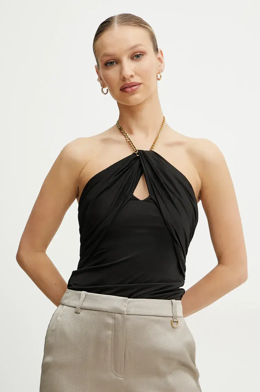 Blúzka Marciano Guess ALVA čierna farba, jednofarebná, 5GGP06 6259A