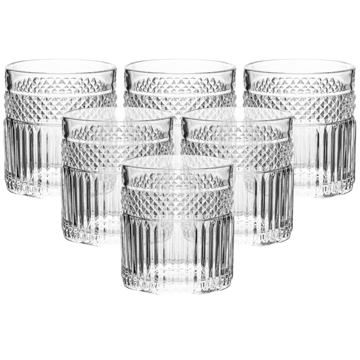 Altom Sada nízkych pohárov Greta 330 ml, 6 ks