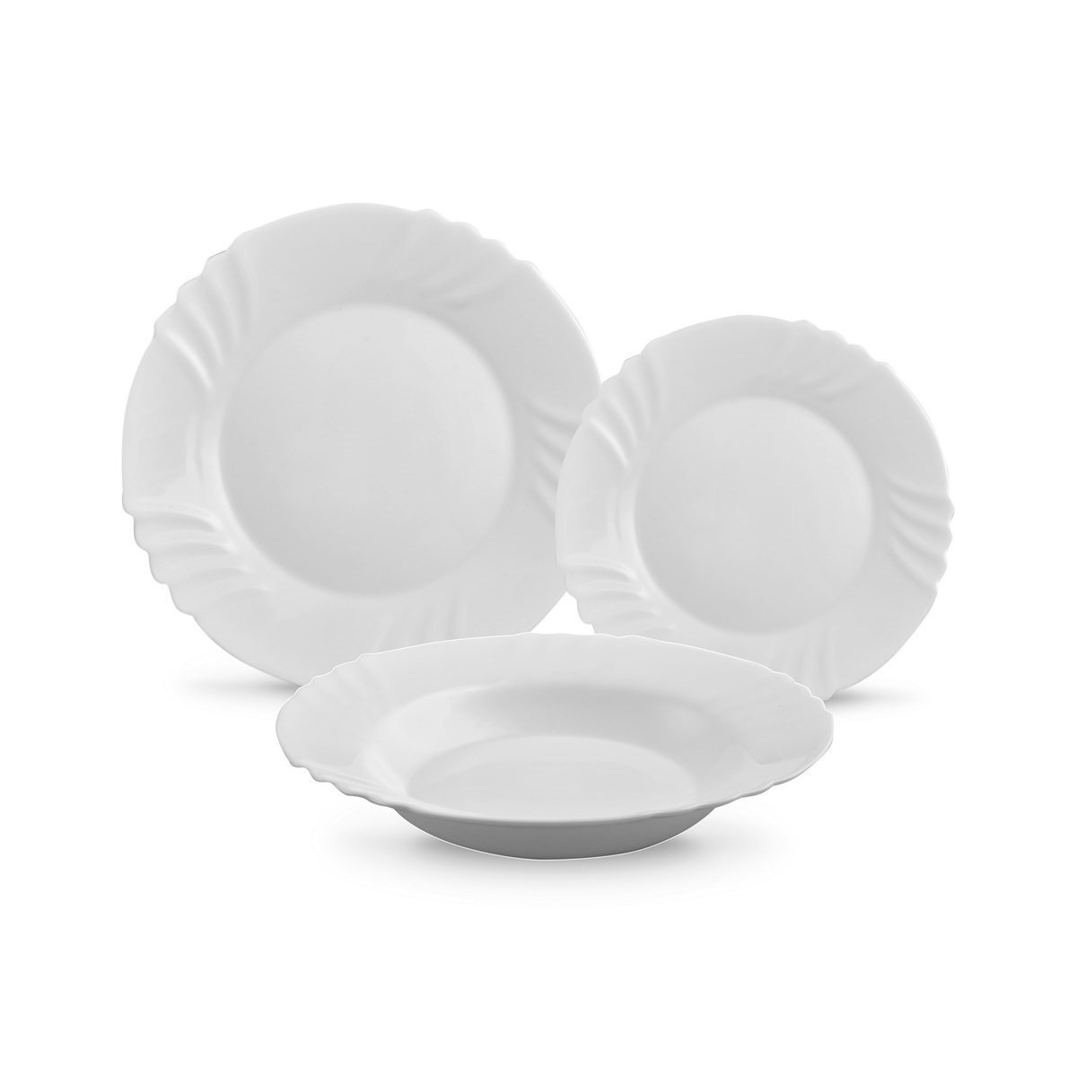 Bormioli Rocco 18-dielna jedálenská súprava Ebro