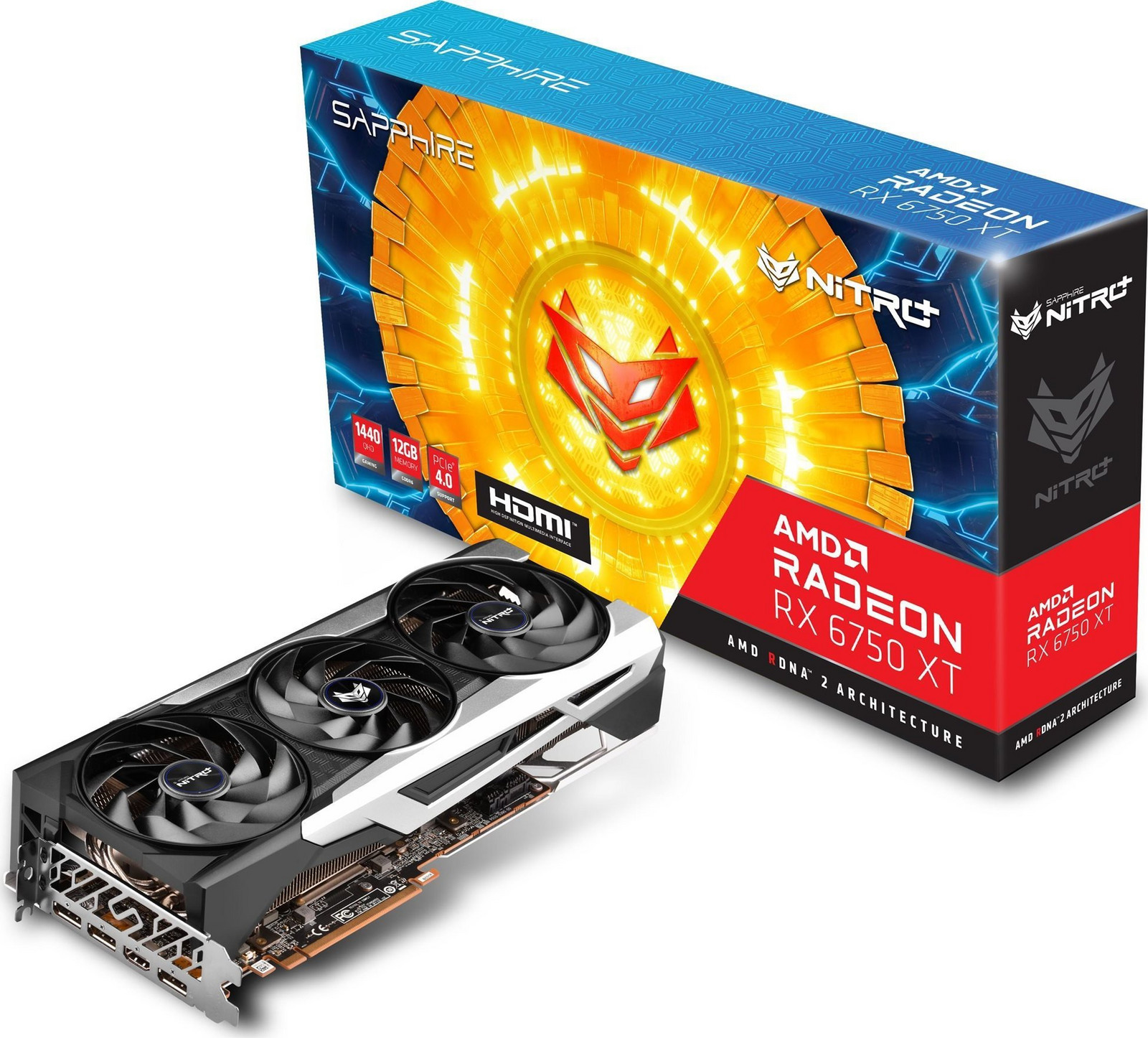 Repasované – SAPPHIRE NITRO+ Radeon RX 6750 XT GAMING OC 12G