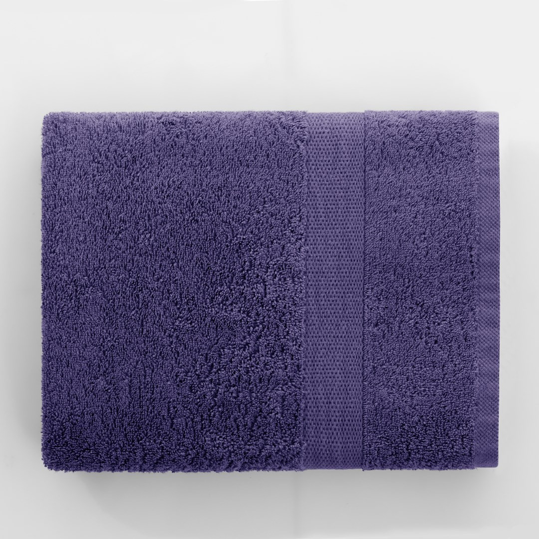 Bavlněný ručník DecoKing Marina 30x50 cm fialový