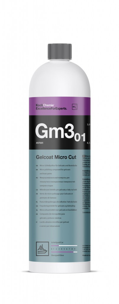 KOCH CHEMIE - Koch Chémia Mikrobrusná leštenka pre gelcoaty a laky na lode Koch Gelcoat Micro Cut 1 l č.497001 EG4497001