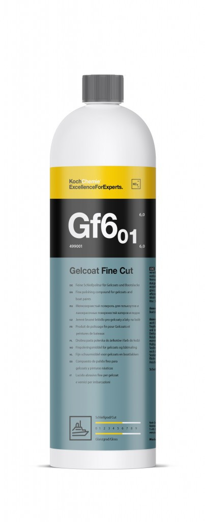 KOCH CHEMIE - Koch Chémia Jemná brúsna leštenka pre gelcoaty a laky na lode Koch Gelcoat Fine Cut 1 l č.499001 EG4499001