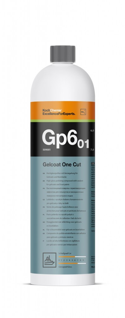 KOCH CHEMIE - Koch Chémia 1 kroková leštiaca pasta pre gelcoaty a laky na lode Koch Gelcoat One Cut 1 l č.509001 EG4509001