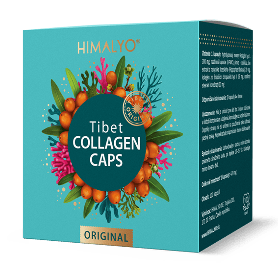 HIMALYO Akcia spotreba 30 % 15.08.2025 Tibet Collagen caps 100 cps  100 ks