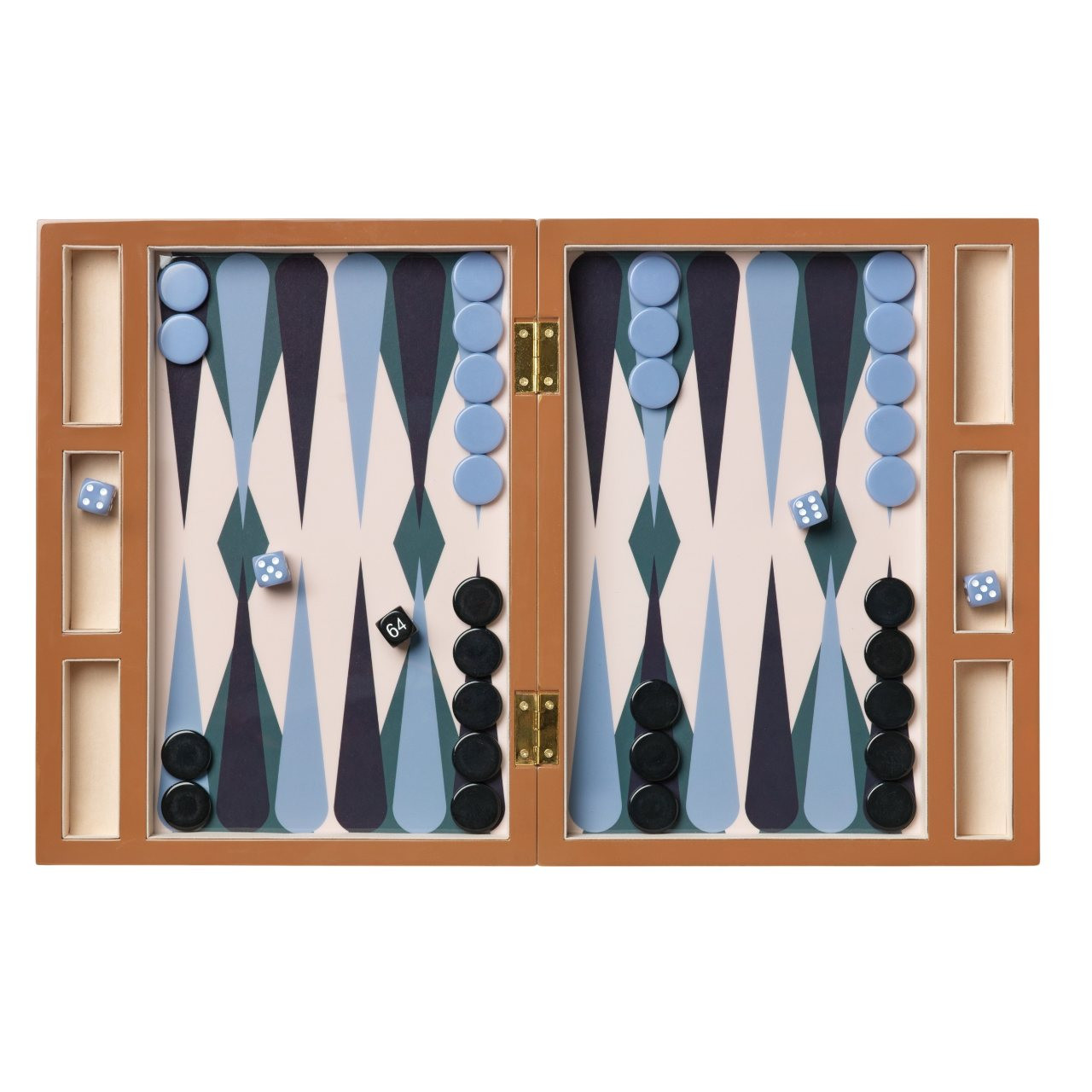 Hra Backgammon, lakovaná, Printworks