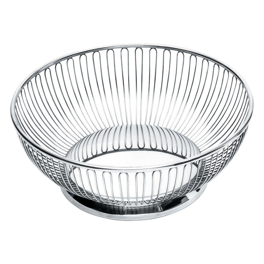 Kôš na ovocie 826 24 cm, strieborná, nerezová oceľ, Alessi